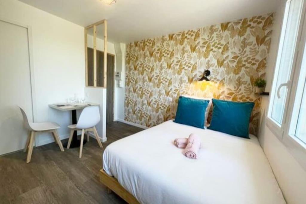 Suite Le Studio Mangue - Cosy & Vue Sur Le Jardin - Plages A Proximite Saint-Nazaire  Kültér fotó
